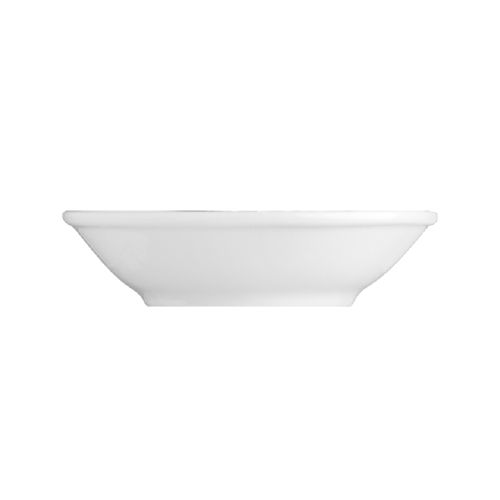 White bowl with a diameter of 20 cm and option of printing in different places