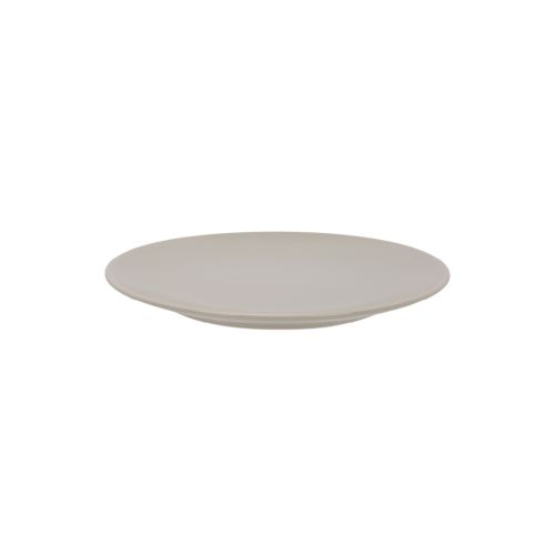 Ivory plate with a diameter of 20 cm