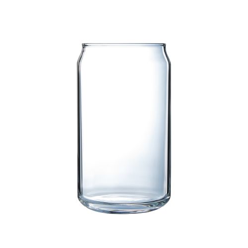 Transparent Tumbler glass with 48 cl. capacity and the possibility of printing