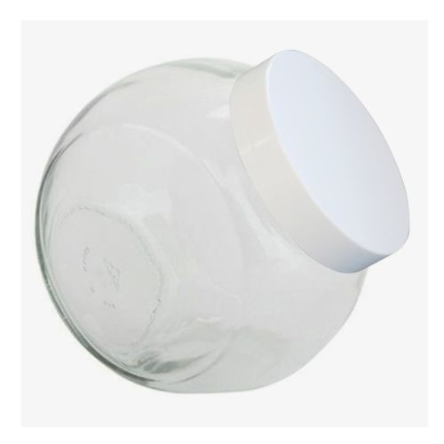 Snoeppot Sweets 2 liter wit deksel bedrukken