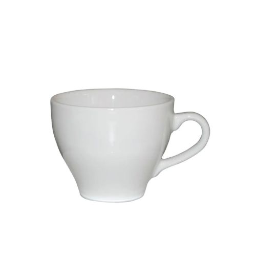 Dom Koffie Kop wit 15 cl. bedrukken