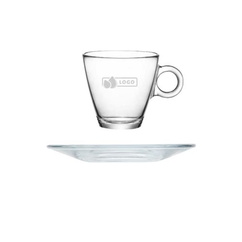 Easy Bar Cappuccino 23 cl. SET voorzien van subtiele lasergravure van het merklogo.