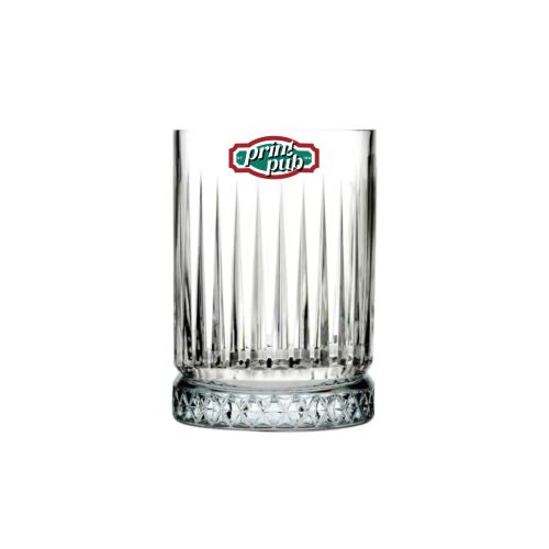 Shotglas 6 cl. bedrukt met meerkleurig PrintPub-logo op de voorkant.