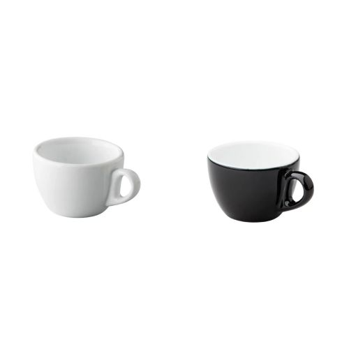 Overzicht van kleurvariaties van de Style Koffie kop 15 cl. porselein in één beeld.