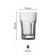 Casablanca Latte laag 29,5 cl. (120 mm) bedrukken
