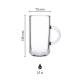 Theeglas Iconic 27 cl. graveren