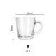 Theeglas New Morning Laag 32 cl. graveren