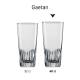Pils glas met ribbel 40 cl. bedrukken