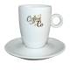 Bola Cappuccino hoog wit 25 cl. SET bedrukken