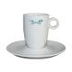 Bola Koffie hoog wit 19 cl. SET bedrukken