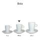 Bola Koffie hoog wit 19 cl. SET bedrukken