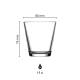 City glas 19 cl. bedrukken