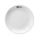 Coupebord Hotel wit 21 cm bedrukken