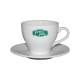 Dom Koffie wit 15 cl. SET bedrukken