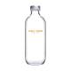 Fles Iconic 0,54 liter (incl. zilveren dop) bedrukken