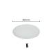 Steakbord Palmer White Delight 30 cm. bedrukken