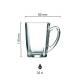 Theeglas New Morning Hoog 32 cl. bedrukken